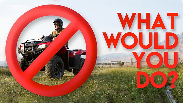 SAVE THE QUAD BIKE IN AUSTRALIA!
